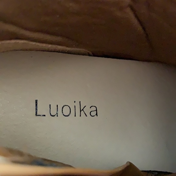 LUOIKA BROWN SUEDE ANKLE BOOTS - Picture 10 of 14